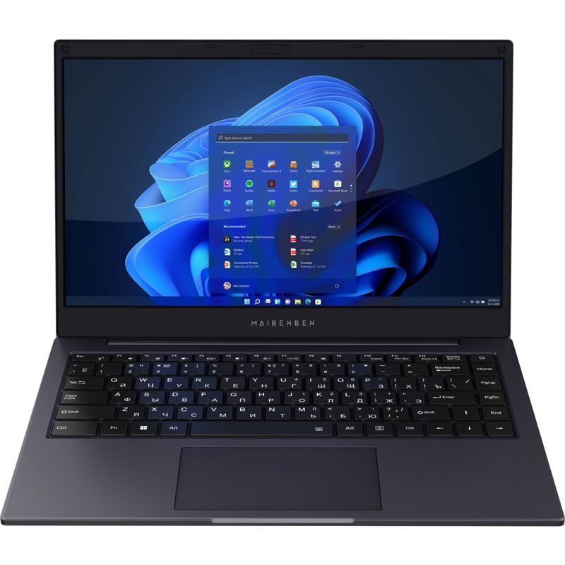 Ноутбук 14" Maibenben S14A, темно-синий (S14A-iN10UMA1SHURE0)