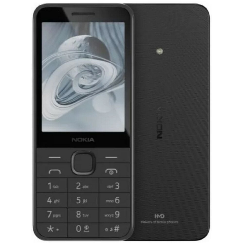 

Мобильный телефон Nokia 215 4G TA-1613, 2.8" 320x240 TN, 3G/4G, BT, 2-Sim, 1.15 А·ч, micro-USB, черный (1GF026CPA2C01), 215 4G TA-1613