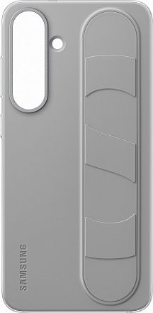 

Чехол-накладка Samsung Standing Grip Case для смартфона Samsung Galaxy S25+, TPU, серый (EF-GS936CJEGRU)