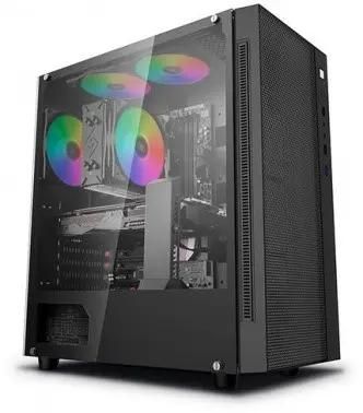 

Системный блок IRU Game 520B5G, AMD Ryzen 5 5600 3.5 ГГц, 16Gb RAM, 512Gb SSD, AMD Radeon RX 6600 8Gb, без ОС, черный (2061477), 520B5G