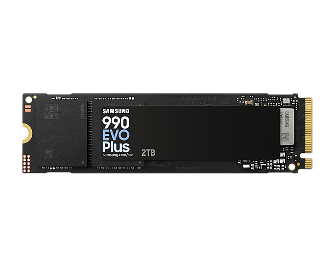 

Твердотельный накопитель (SSD) Samsung 2Tb 990 EVO Plus, 2280, PCI-E 4.0 x4, NVMe (MZ-V9S2T0BW) Retail