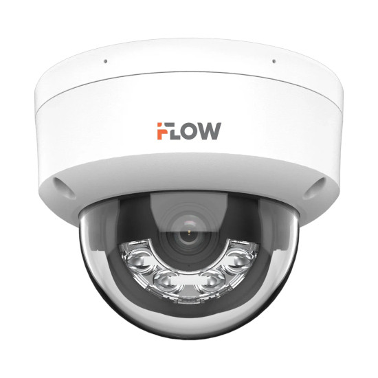 

IP-камера iFlow F-IC-1422CM 4 мм, уличная, купольная, 2 Мпикс, CMOS, до 1920x1080, до 25 кадров/с, LED/ИК подсветка 30м, POE, -40 °C/+60 °C, белый (311329430), F-IC-1422CM