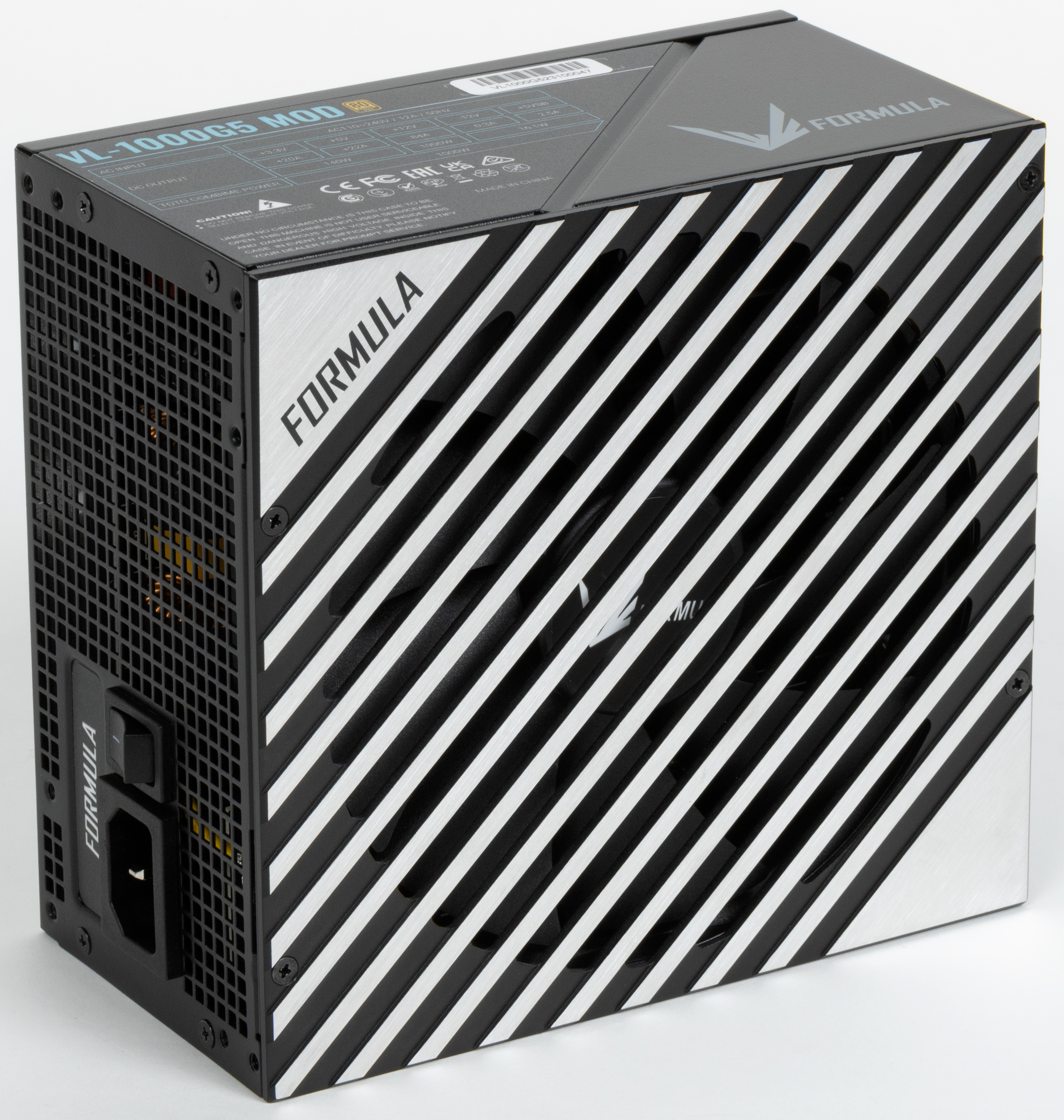 Блок питания 1000 Вт, Formula V VL-1000G5 MOD, 140 мм 80 Plus Gold
