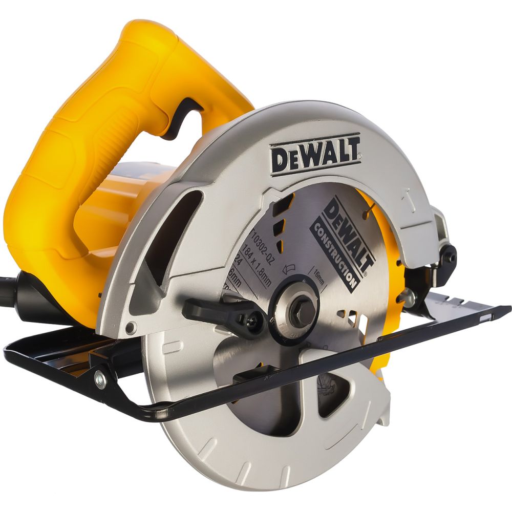 

Дисковая пила DeWALT DWE560, 1.35 кВт, 5500 об/мин, диаметр диска 18.4 см (DWE560-QS), DWE560