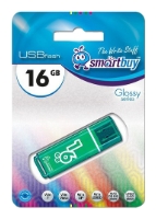 

Флешка 16Gb USB 2.0 SmartBuy Glossy Glossy, зеленый (SB16GBGS-G), Glossy