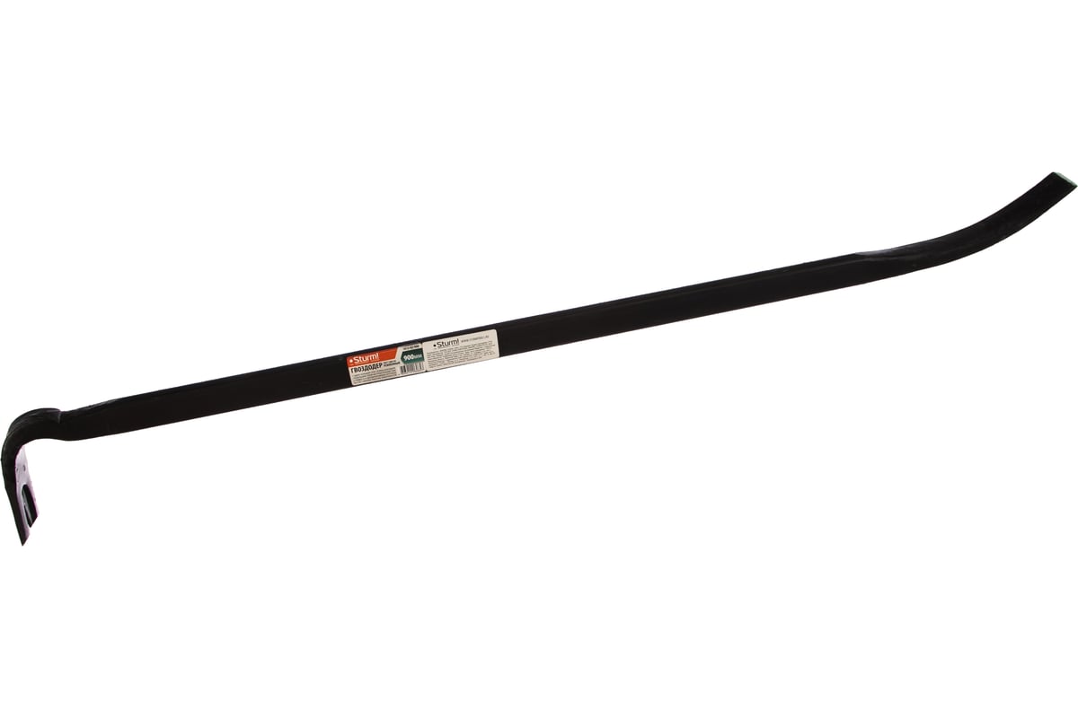 

Гвоздодер STURM!, круглый, 900 мм, усиленный, кованый, черный (1013-02-900)