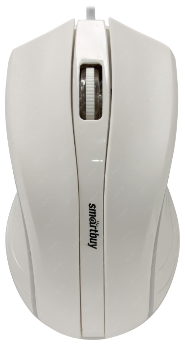 

Мышь проводная SmartBuy SBM-338-W White USB, 1000dpi, оптическая светодиодная, USB, белый, SBM-338-W White USB