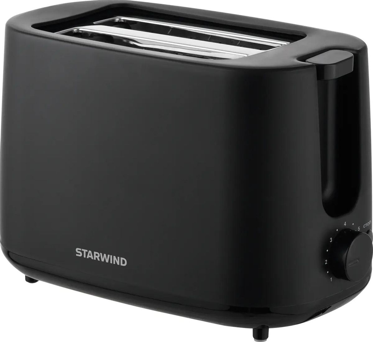 

Тостер Starwind ST3106 750 Вт, черный (ST3106), ST3106