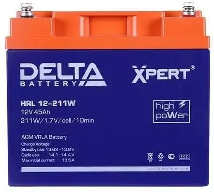 Аккумуляторная батарея для ИБП Ippon 12-211 W Xpert Delta, 12V, 45Ah