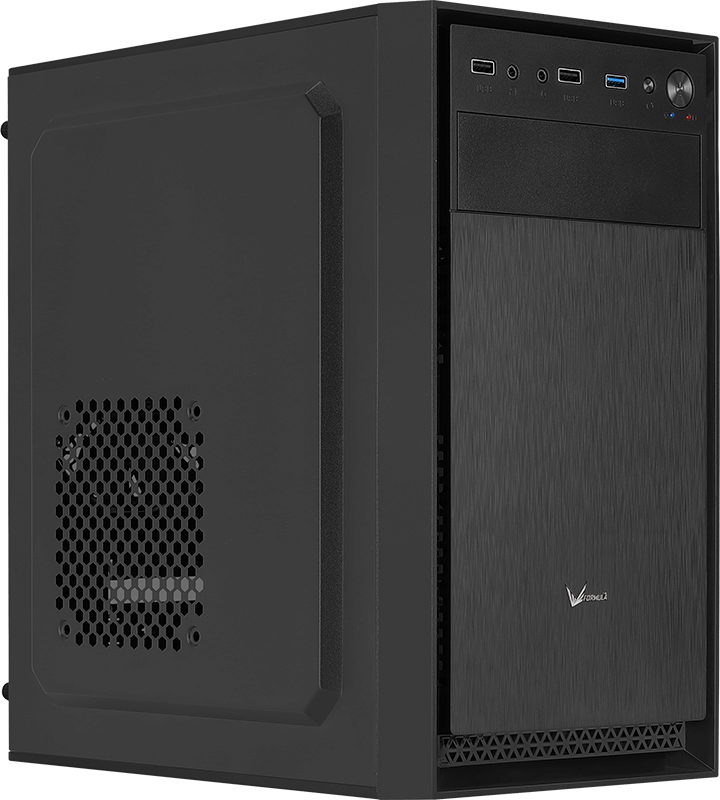 

Корпус Formula V CS-104, mATX, Mini-Tower, USB 3.0, черный, без БП (CS-104-S-BK-v1), CS-104