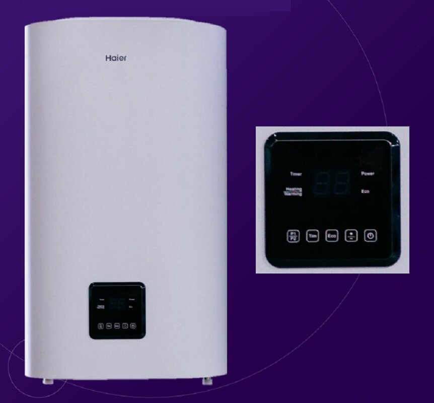 

Водонагреватель Haier ES30V-F6 Inox, электрический, 30 л, 2 кВт (TD0050873RU), Белый, ES30V-F6