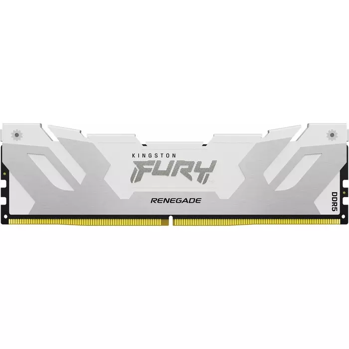 

Память DDR5 CUDIMM, 8400MHz, CL40, 1.45V, Kingston FURY Renegade Silver/White (KF584CU40RW-24) Retail, KF584CU40RW-24