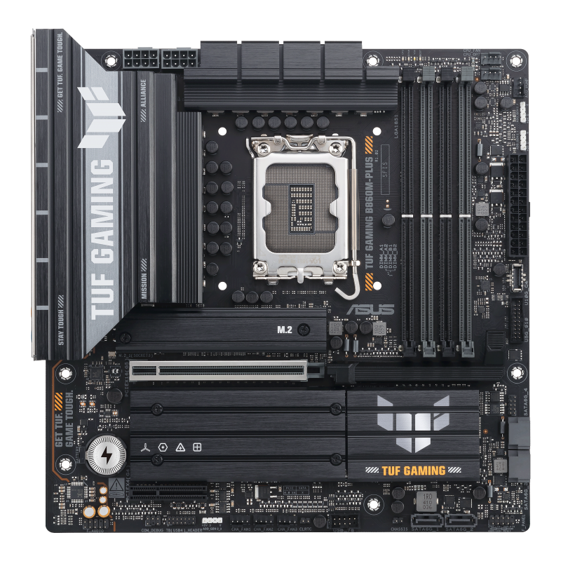 Материнская плата ASUS TUF GAMING B860M-PLUS, LGA1851, Intel B860, mATX