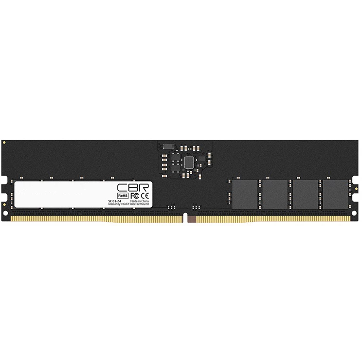 

Память DDR5 DIMM 8Gb, 5200MHz, CL42, 1.1V, CBR (CD5-US08G52M42-01) Retail, CD5-US08G52M42-01