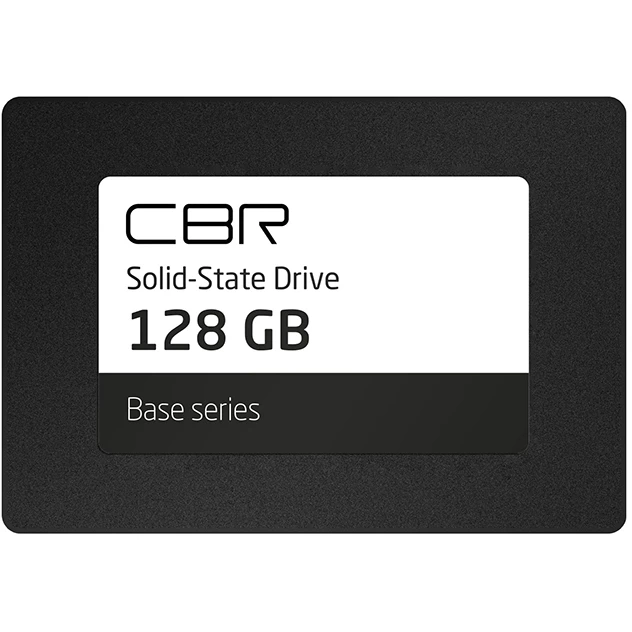 

Твердотельный накопитель (SSD) CBR 128Gb Base SSD-128GB-2.5-BS24b, 2.5", SATA3 (SSD-128GB-2.5-BS24b) Bulk (OEM), SSD-128GB-2.5-BS24b