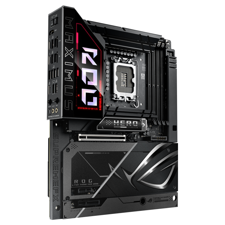 Материнская плата ASUS ROG MAXIMUS Z890 HERO BTF, LGA1851, Intel Z890, ATX
