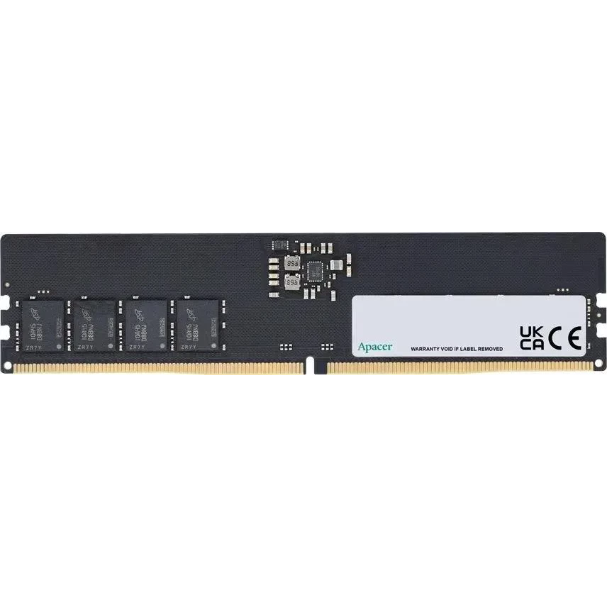 

Память DDR5 DIMM 32Gb, 5600MHz, CL46, 1.1V, Apacer (AU32GHB56CVBBGH/FL.32G2C.PKH) Retail, AU32GHB56CVBBGH