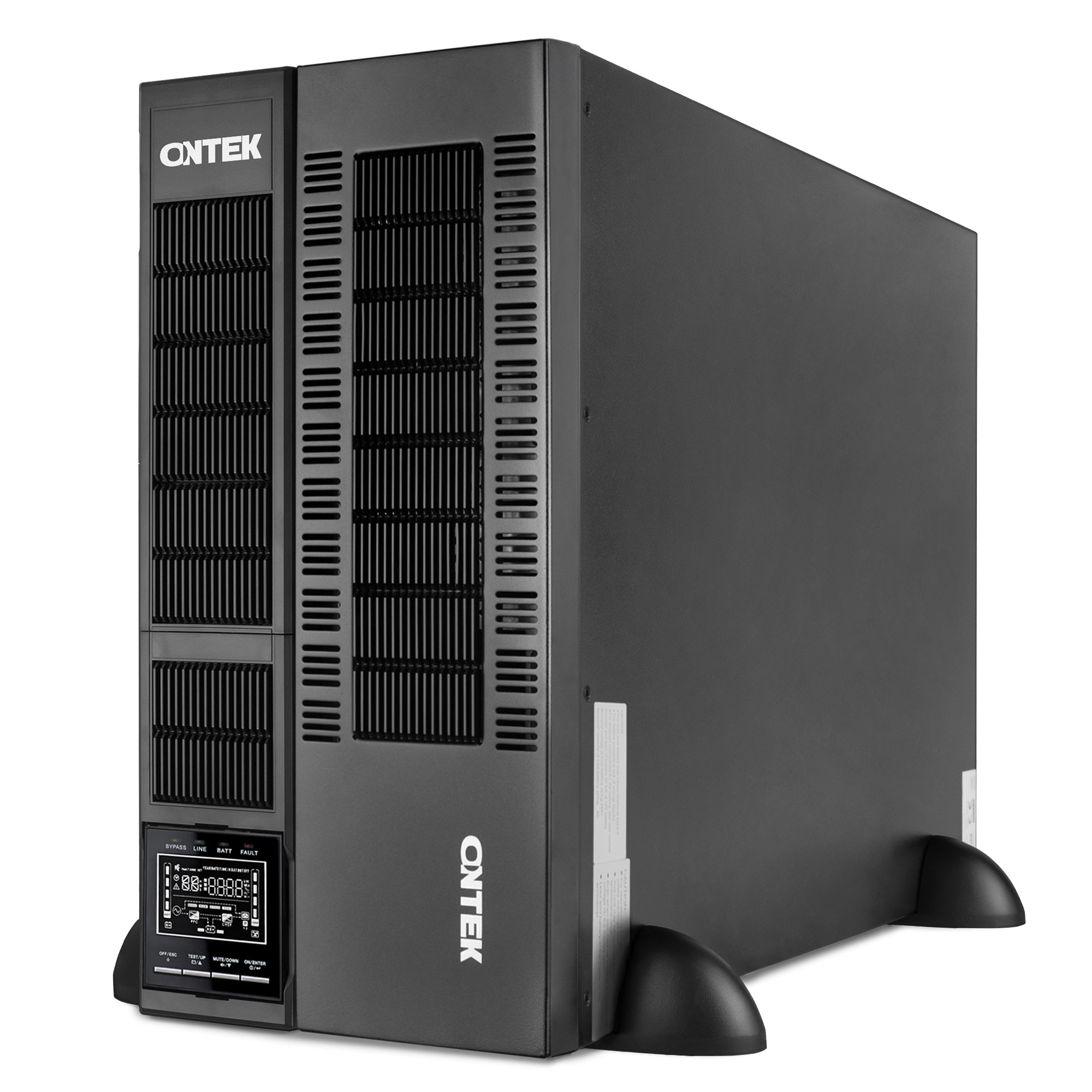 

ИБП ONTEK SM RT 10, 10000 В·А, 10 кВт, клеммная колодка, USB, черный (SMRT10SB), SM RT 10