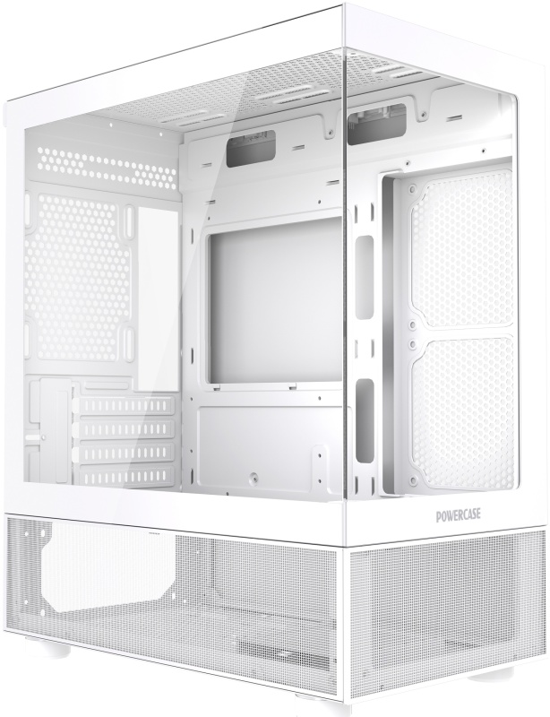 

Корпус PowerCase Vision Micro M2, mATX, Mini-Tower, USB 3.0, белый, без БП (CVMWM2-L0), Vision Micro M2