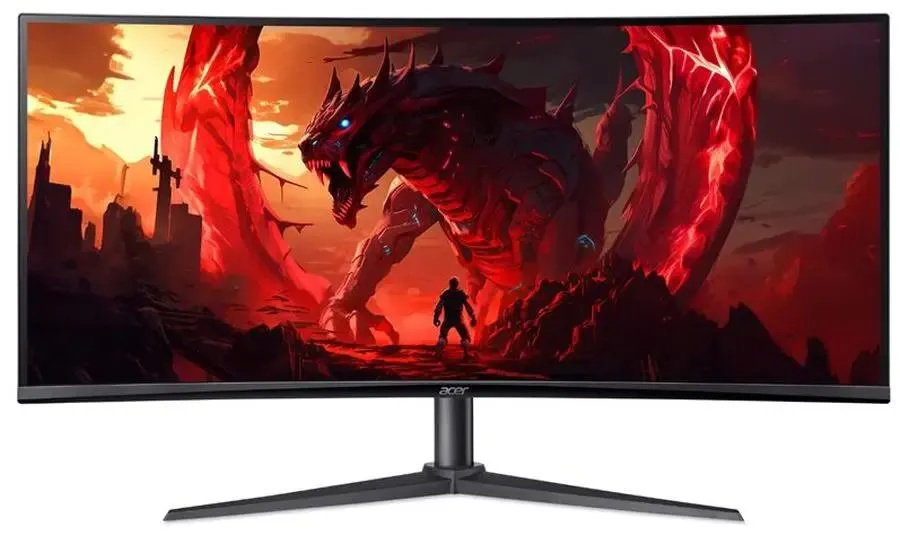 

Монитор 34" Acer Nitro XZ342CUV3bmiiphx VA, изогнутый, 3440x1440 (21:9), 400кд/м2, 180 Гц, 1 мс, 178°/178°, HDMI, DisplayPort, черный (UM.CX2CD.302), XZ342CUV3bmiiphx