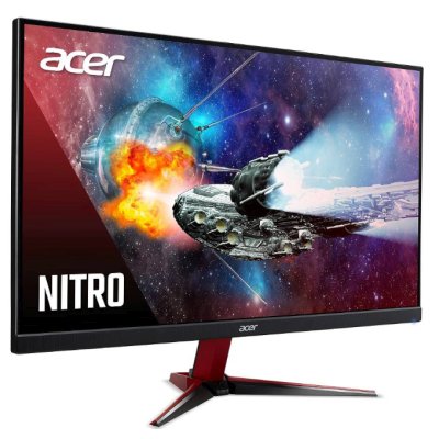 

Монитор 23.8" Acer Nitro VG240YX1bmiipx IPS, 1920x1080 (16:9), 250кд/м2, 200 Гц, 0.5 мс, 178°/178°, HDMI, DisplayPort, черный (UM.QV0CD.101), VG240YX1bmiipx