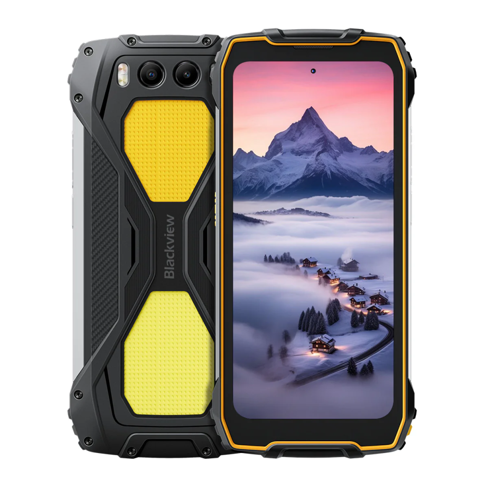 Смартфон Blackview BV7300 6Gb/256Gb черный/оранжевый (BV7300 YELLOW)