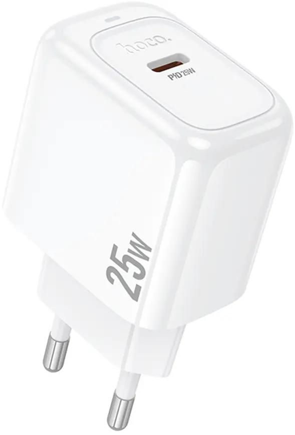 

Сетевое зарядное устройство Hoco Surplus CS53A 25 Вт, EU, USB type-C, PD, белый (31488), CS53A