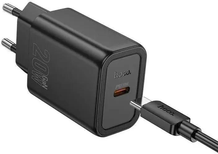 Сетевое зарядное устройство Hoco Gentle N60, PD 20 Вт