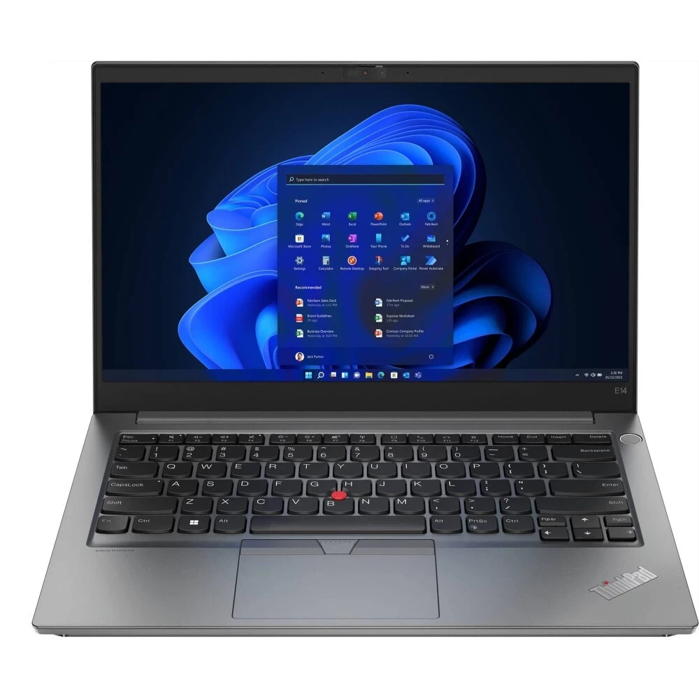 

Ноутбук Lenovo ThinkPad E14 G4 14" IPS 1920x1080, Intel Core i5 1235U 1.3 ГГц, 8Gb RAM, 512Gb SSD, NVIDIA GeForce MX550-2Gb, без OC, серый (21E4S10B00), E14