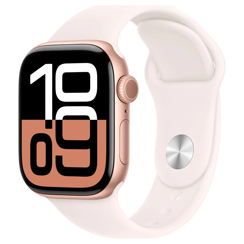

Смарт-часы Apple Watch Series 10 A2997, 1.96" OLED, розовое золото (MWWH3LW/A), Watch Series 10 A2997