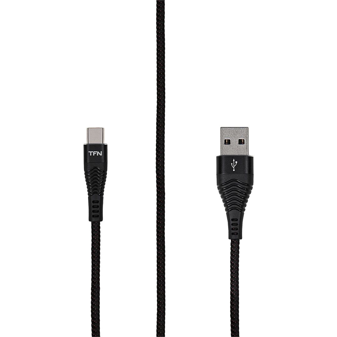 

Кабель USB(Am)-USB Type-C(m), быстрая зарядка, 3А, 2 м, черный, TFN forza (TFN-CFZUSBCUSB2MBK)