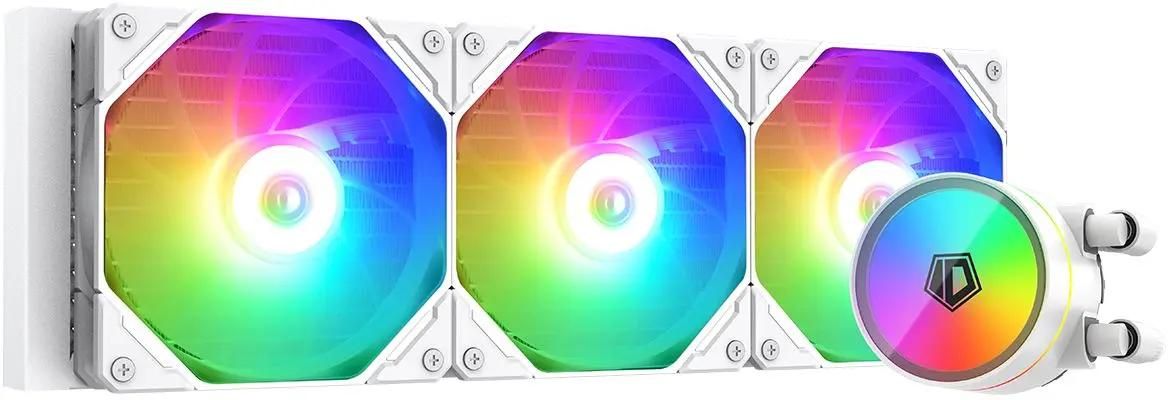 

Жидкостное охлаждение ID-COOLING ZOOMFLOW 360XT V2 для Socket 115x/2066/2011/2011-3/1200/1700/1851/AM5/AM4, 350 Вт, 3x120 мм, ARGB, белый (ZOOMFLOW 360 XT V2 WHITE), ZOOMFLOW 360XT V2