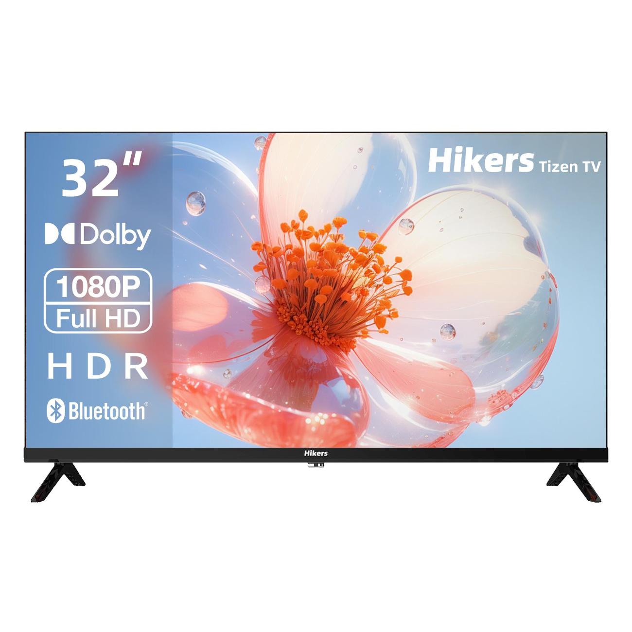 

Телевизор 32" Hikers 32HTF01, 1920x1080, HDMIx3, USBx2, WiFi, Smart TV, черный (32HTF01), 32HTF01