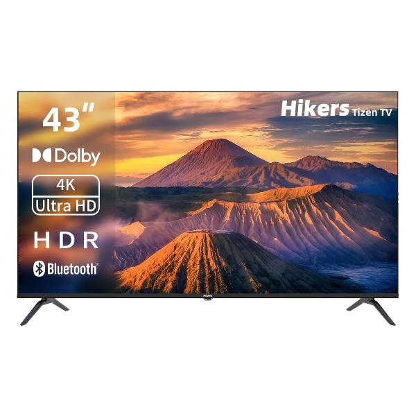 

Телевизор 43" Hikers 43HTU01, 3840x2160, HDMIx3, USBx2, WiFi, Smart TV, черный (43HTU01), 43HTU01