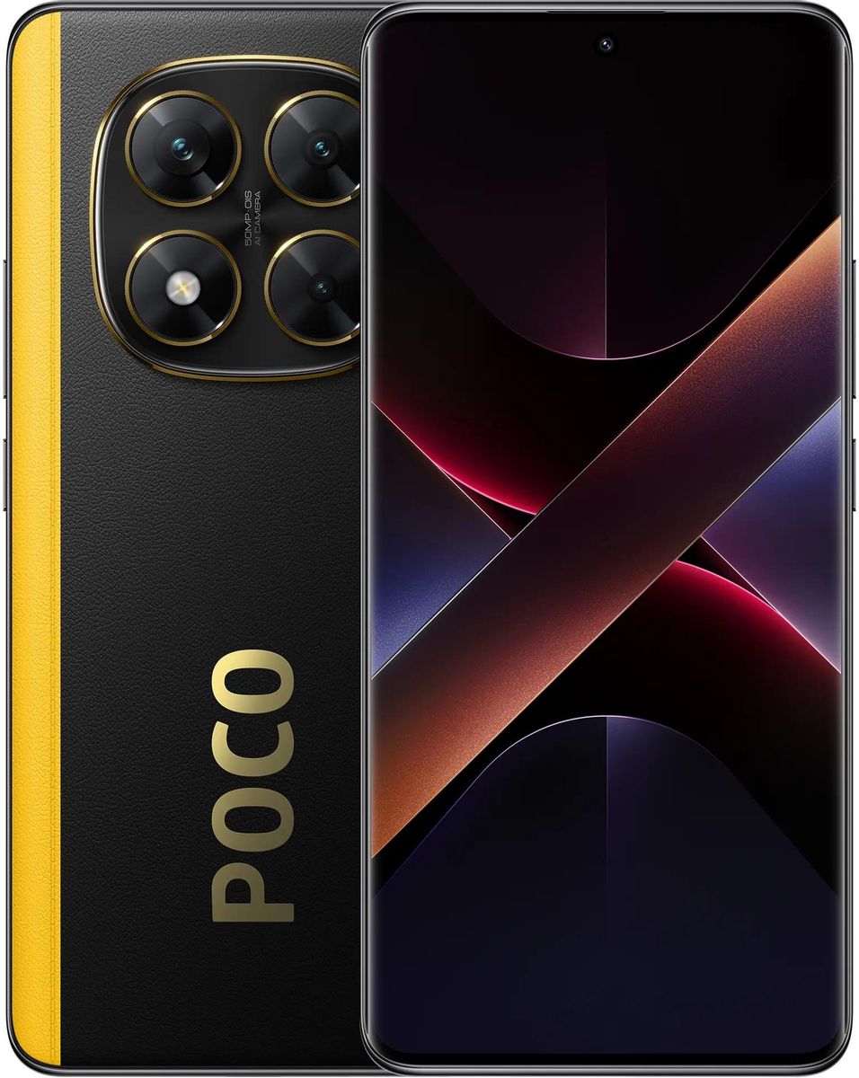 

Смартфон POCO X7 5G, 6.67" 2712x1220 AMOLED, MediaTek Dimensity 7300, 8Gb RAM, 256Gb, 3G/4G/5G, NFC, Wi-Fi, BT, 3xCam, 2-Sim, 5.11 А·ч, USB Type-C, Android 14, черный/золотистый (MZB0IQRRU/61057), X7 5G