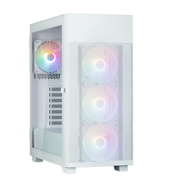 Корпус Zalman S5 NEO WHITE, Midi-Tower, без БП, белый