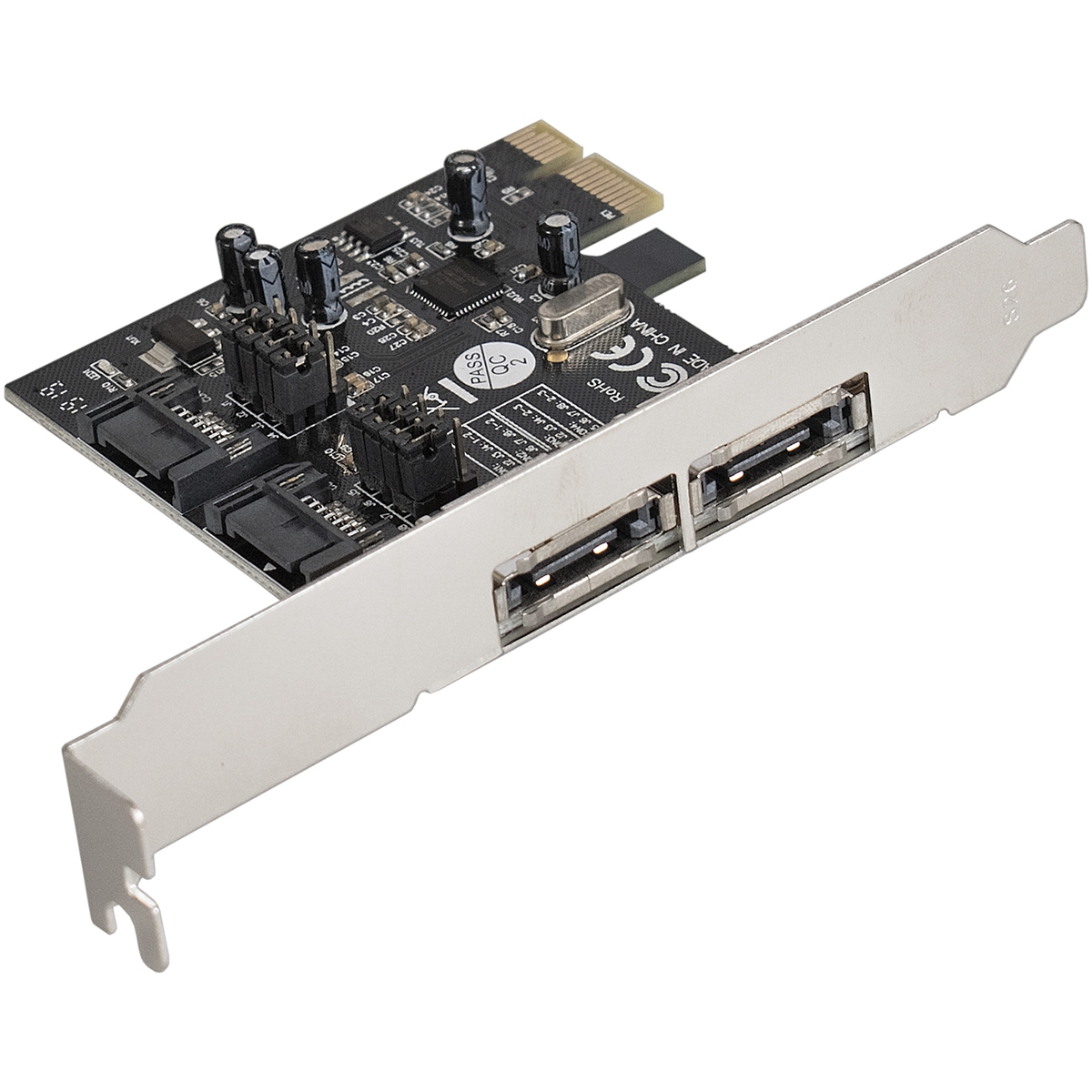 Контроллер SATA ExeGate EXE-501, 2xESATA, 2xSATA, PCI-E