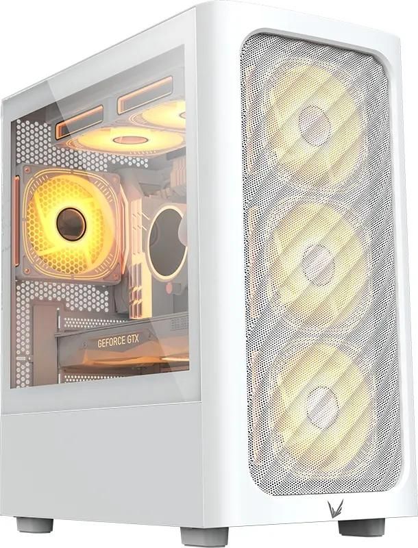 

Корпус Formula V Air Mesh G3, mATX, Midi-Tower, USB 3.0, белый, без БП (AIR MESH G3 WH), Air Mesh G3