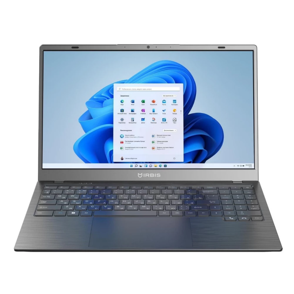 

Ноутбук IRBIS 15.6" IPS 1920x1080, Intel N100 800 МГц, 8Gb RAM, 256Gb SSD, W11Pro, серый (15NBC1015G)