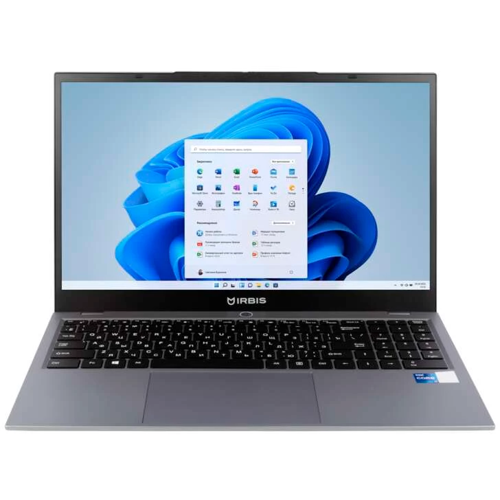 

Ноутбук IRBIS 15.6" IPS 1920x1080, Intel Core i7 1255U 1.7 ГГц, 16Gb RAM, 512Gb SSD, W11Pro, серый (15NBP3512_G2)