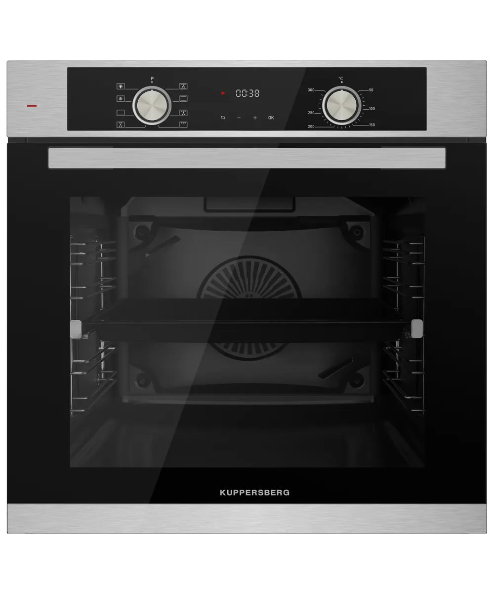 

Духовой шкаф электрический Kuppersberg HO 608 BX, черный/нержавеющая сталь (8786), HO 608 BX