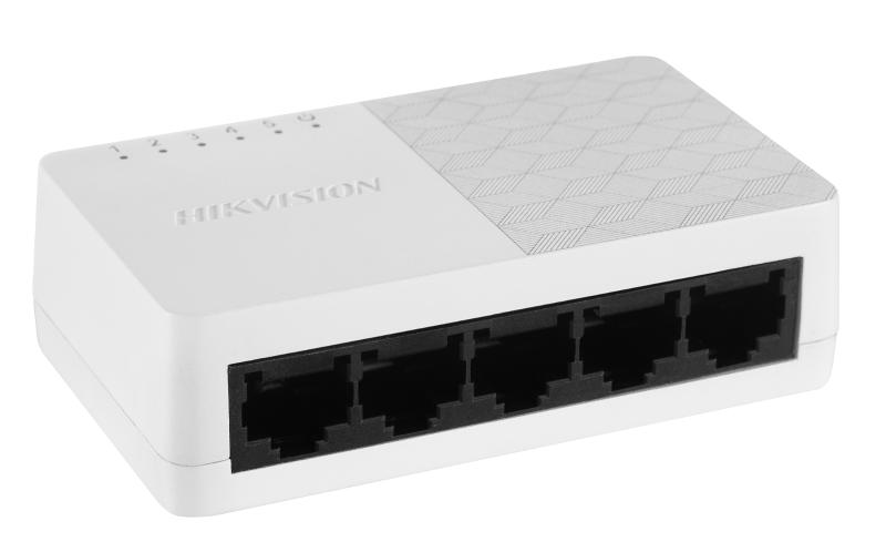 

Коммутатор Hikvision DS-3E0105D-O, кол-во портов: 5x100 Мбит/с (DS-3E0105D-O), DS-3E0105D-O