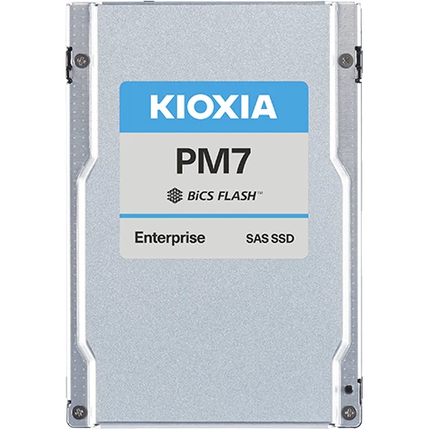 Твердотельный накопитель (SSD) Kioxia PM7-R 15.4Tb, 2.5", SAS 24Gb/s (KPM7VRUG15T3)