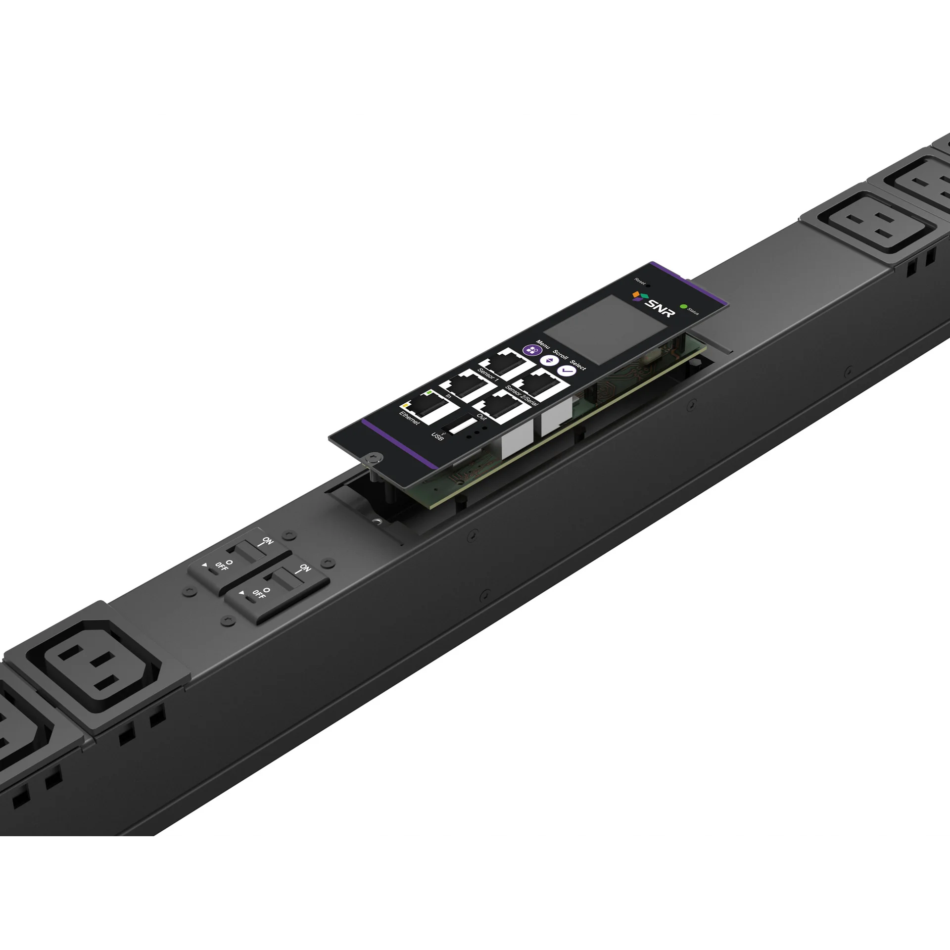 

Блок розеток (PDU) SNR SNR-PDU-C-18A06B-32L3, кол-во розеток:24 (18xC13/6xC19), 32А, черный, кабель питания 3 м (SNR-PDU-C-18A06B-32L3), SNR-PDU-C-18A06B-32L3