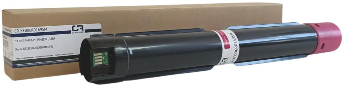 

Картридж лазерный CopyRite CR-XE006R01695M (006R01695), пурпурный, 3000 страниц, совместимый для Xerox DC SC2020