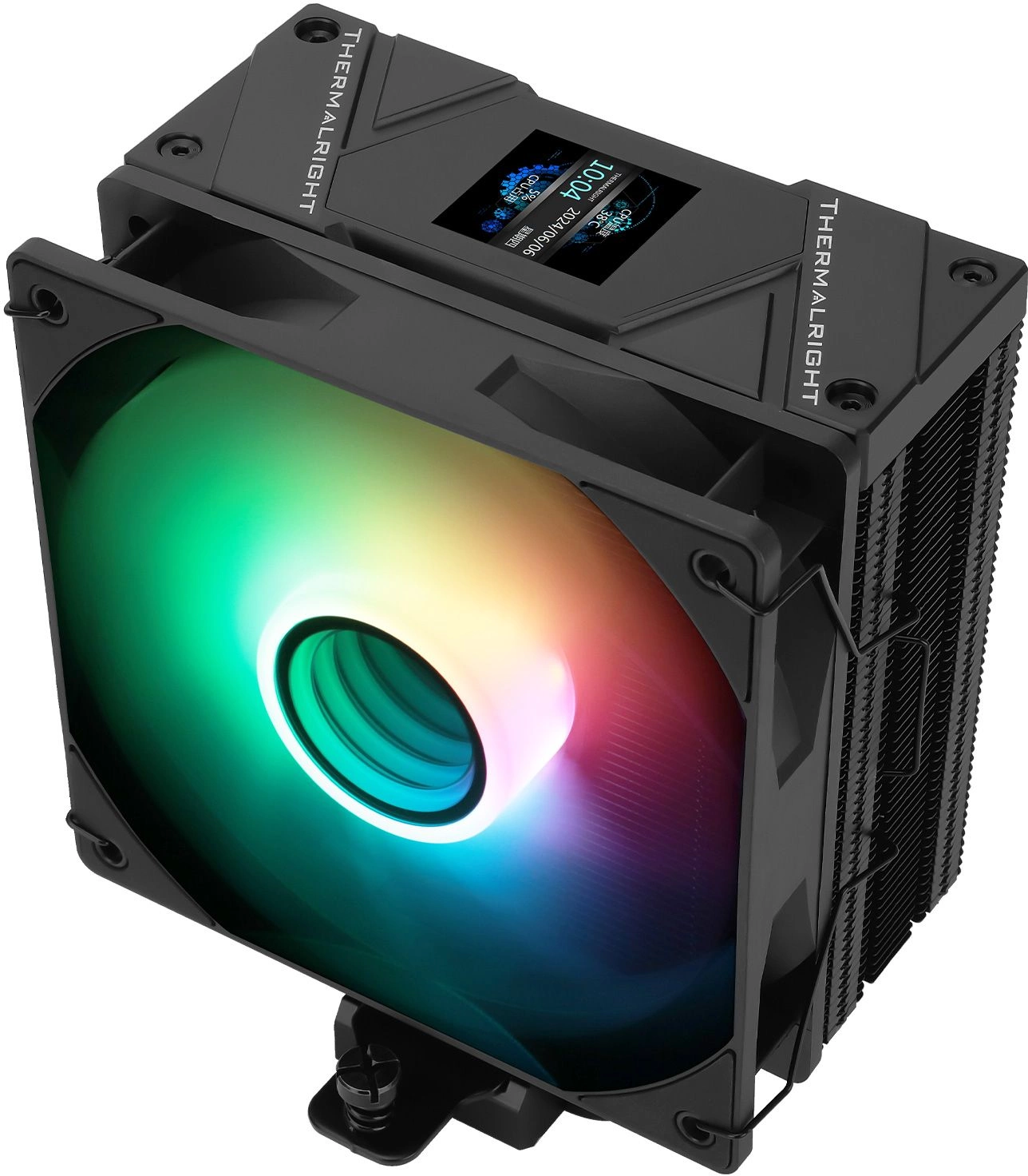 

Кулер для процессора Thermalright Assassin Spirit 120 Vision для Socket/115x/1200/1700/1851/AM4/AM5, 120 мм, 1500rpm, 25.6 дБА, 4-pin PWM+3-pin 5V ARGB, Al+Cu, ARGB (AS120-VISION-BL-ARGB), Assassin Spirit 120 Vision