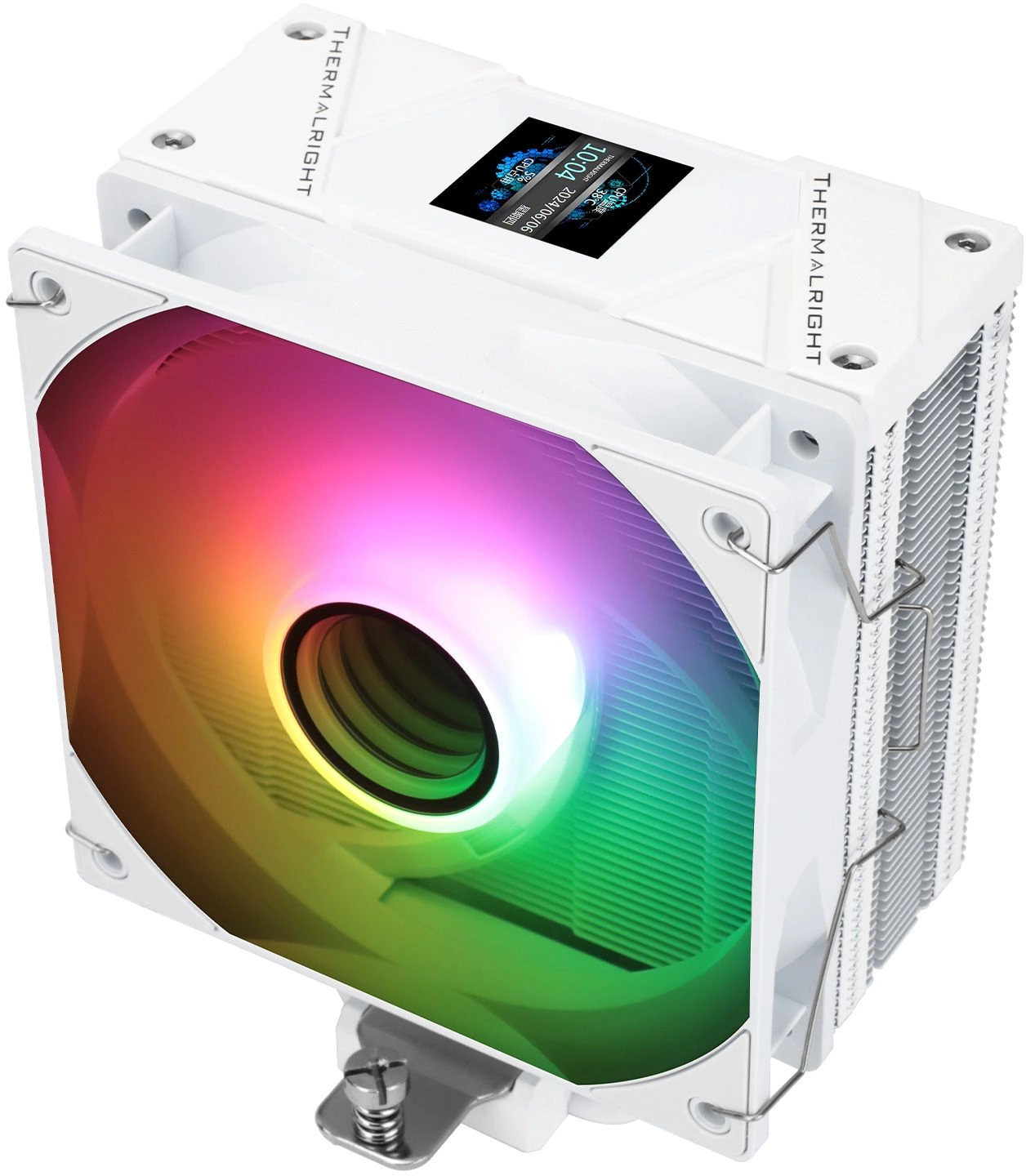 

Кулер для процессора Thermalright Assassin Spirit 120 Vision для Socket/115x/1200/1700/1851/AM4/AM5, 120 мм, 1500rpm, 25.6 дБА, 4-pin PWM+3-pin 5V ARGB, Al+Cu, ARGB (AS120-VISION-WH-ARGB), Assassin Spirit 120 Vision