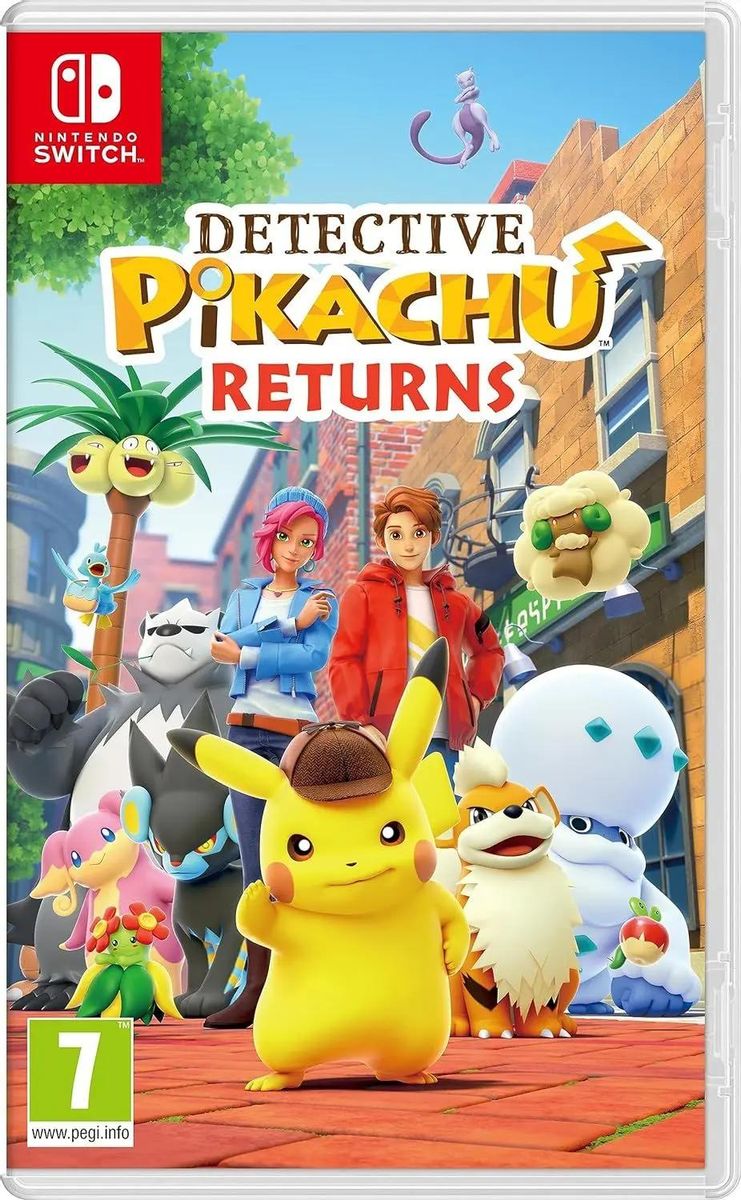 Игра для Nintendo Switch - Detective Pikachu Returns -, приключения, 6+ (Картридж)