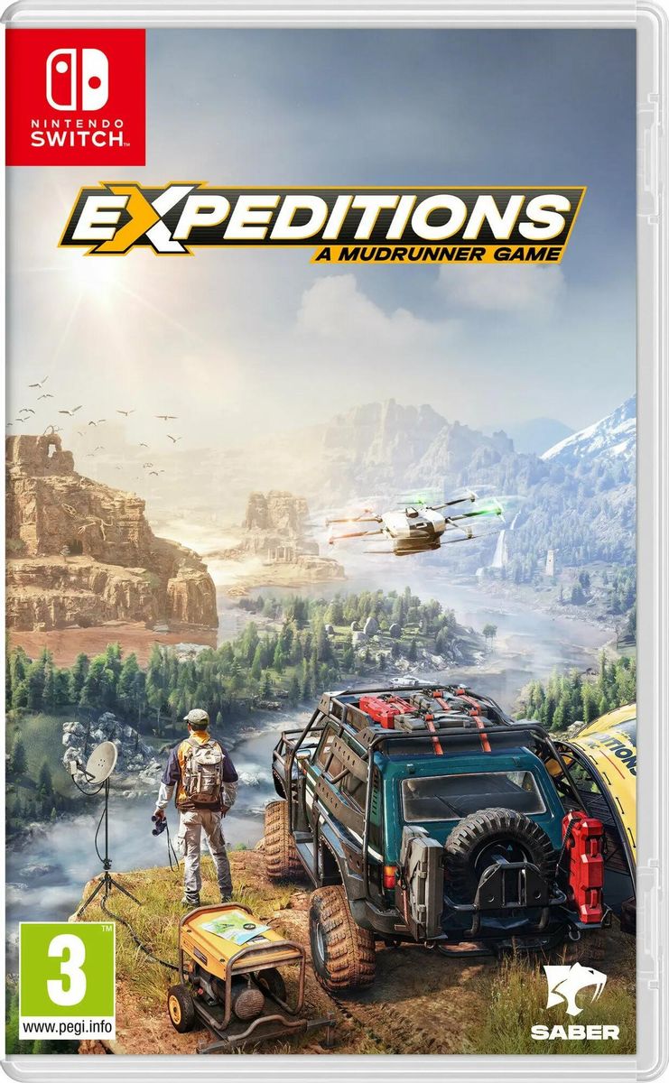 Игра для Nintendo Switch - Expeditions: A MudRunner Game -, симулятор, 0+ (Картридж)