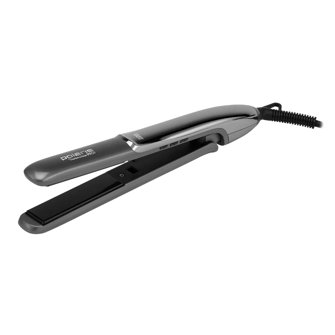 

Выпрямитель Polaris Tourmaline PROF PHSS 2098TTi, 220°C, 35 Вт, турмалиновое покрытие, режимов: 5, петля для подвешивания, 2 м, графит, PHSS 2098TTi